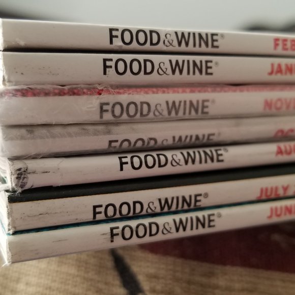 FOOD and WINE MAGAZINE lot of 7 ISSUES from 2019, Thanksgiving Recipes, Wine - Picture 11 of 12